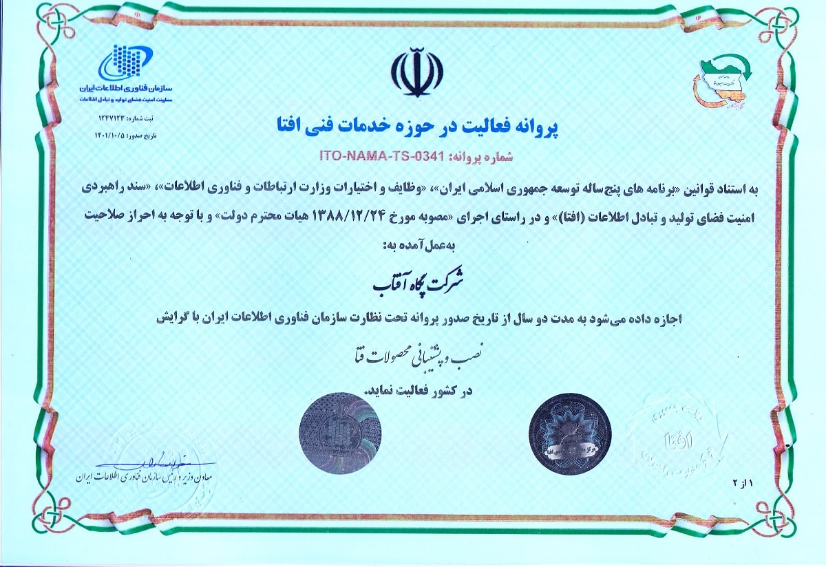 Afta Certification